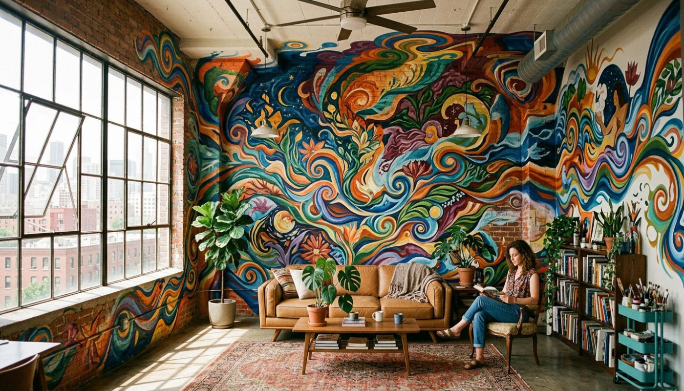 Comment les fresques vibratoires transforment-elles votre espace ?